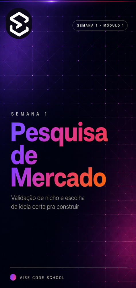 Semana 1 — Pesquisa de Mercado