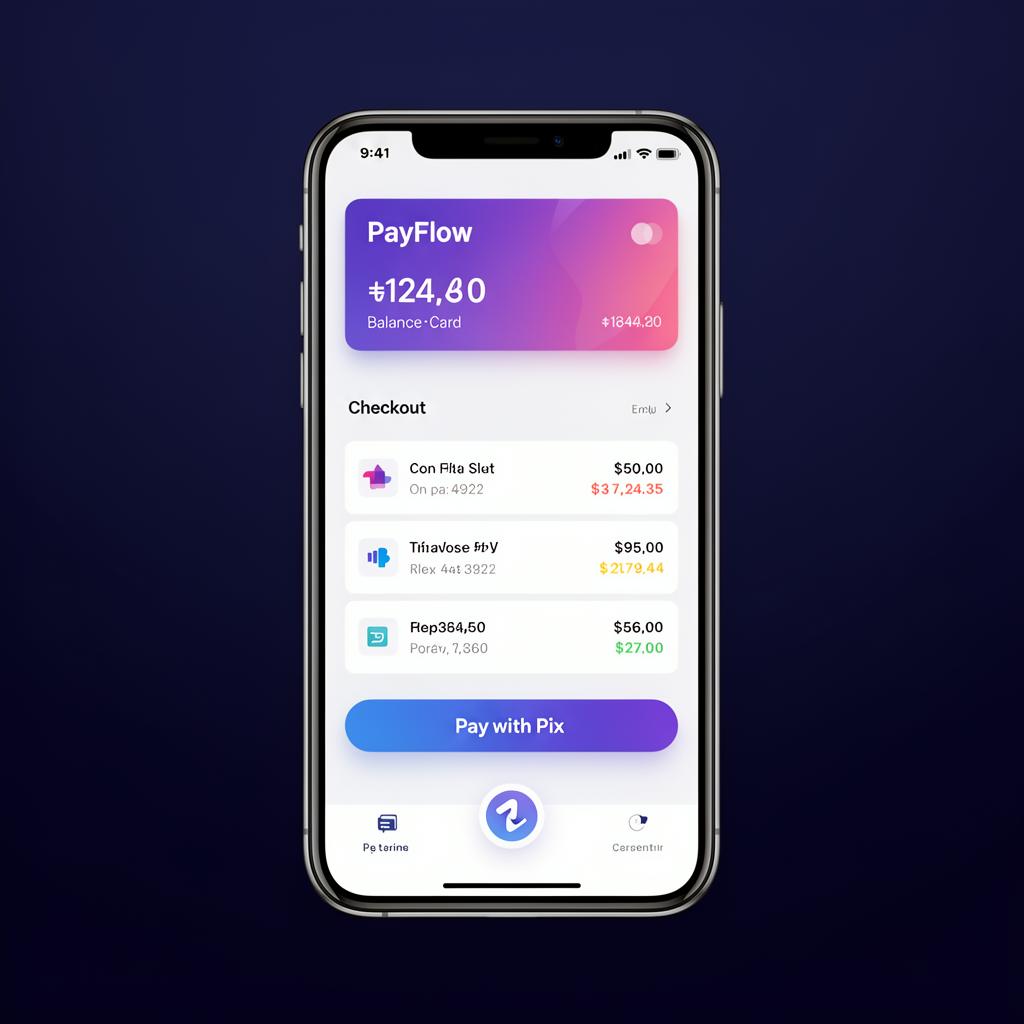 Mockup do PayFlow